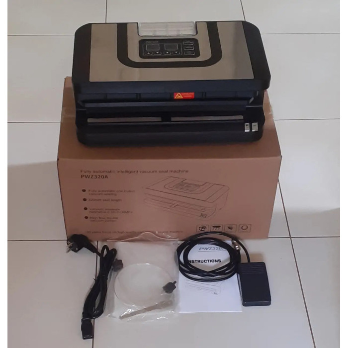 Вакууматор PWZ320A  для гладких та рифлених пакетів